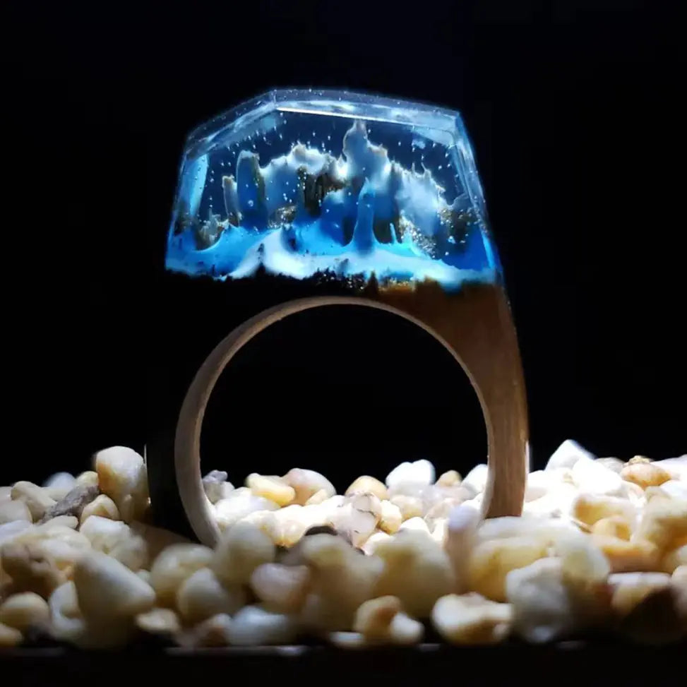 Time Ring Resin Wood Ring