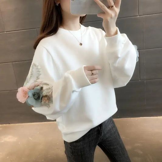 Korean Loose Fit Long Sleeve Jacket for Women
