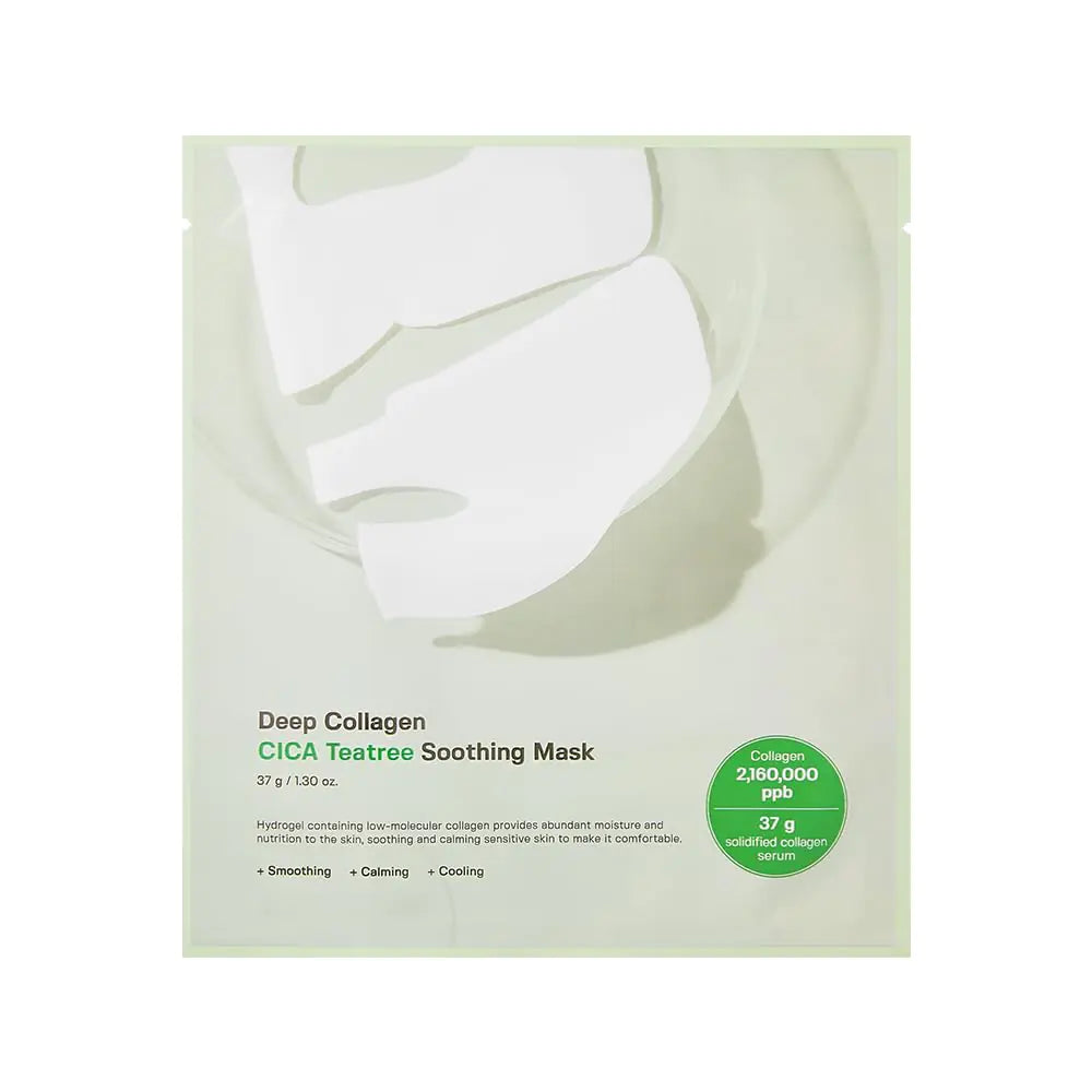 SUNGBOON EDITOR Hydrogel Mask – Deep Collagen CICA Teatree 37g Overnight