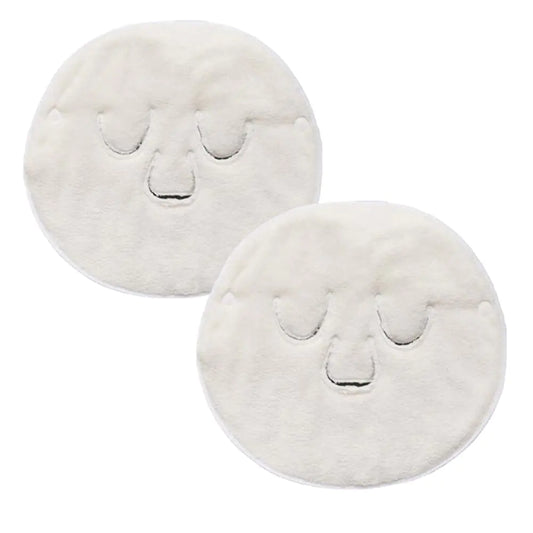 Angzhili 2 Pcs Hot Compress Face Towel Masks Reusable Facial Steamer Towel for Hot Cold Skin careMoisturizing Face Steamer Beauty Facial Towel for Home and Beauty Salon