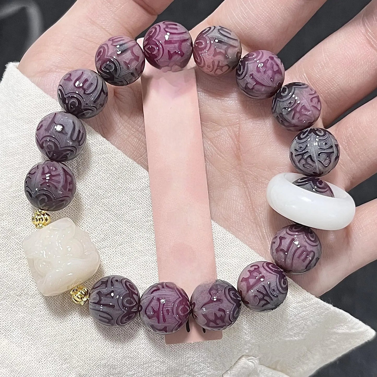 Bodhi Seed Prayer Beads Bracelet for Students