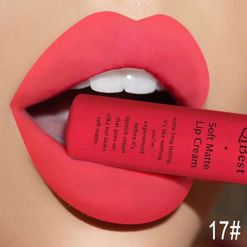 Matte Non-Stick Liquid Lipstick - Long-Lasting Gloss