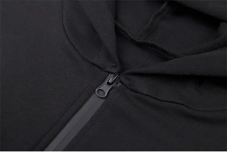 Black Hoodie Jacket for Women - Loose and Stylish