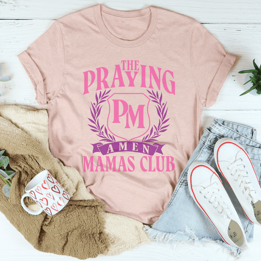 The Praying Mamas Club Tee-0