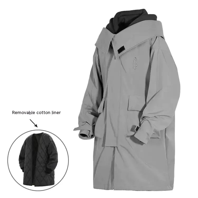 Casual Mid-Length Jacket for Men and Women