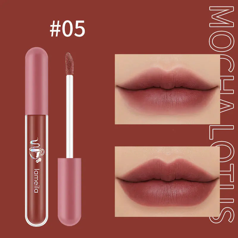Matte Lipstick & Lip Glaze – Moisturizing, Nourishing, Long-Lasting Color