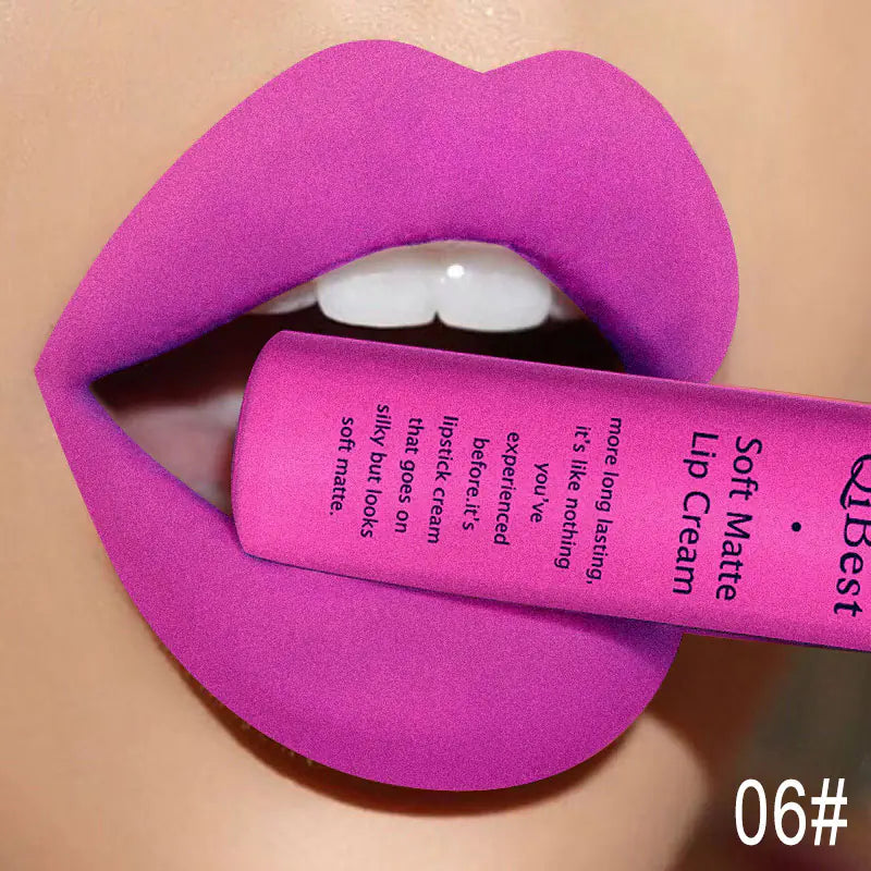 Matte Non-Stick Liquid Lipstick - Long-Lasting Gloss