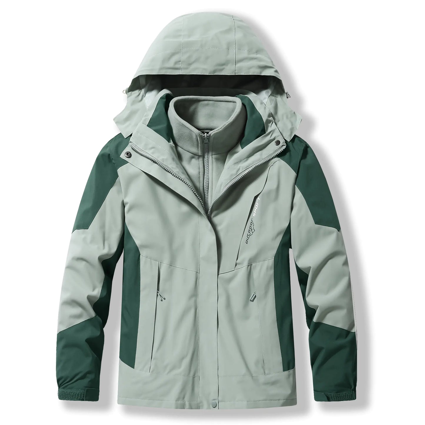 3-in-1 Waterproof Winter Jacket Set for Women