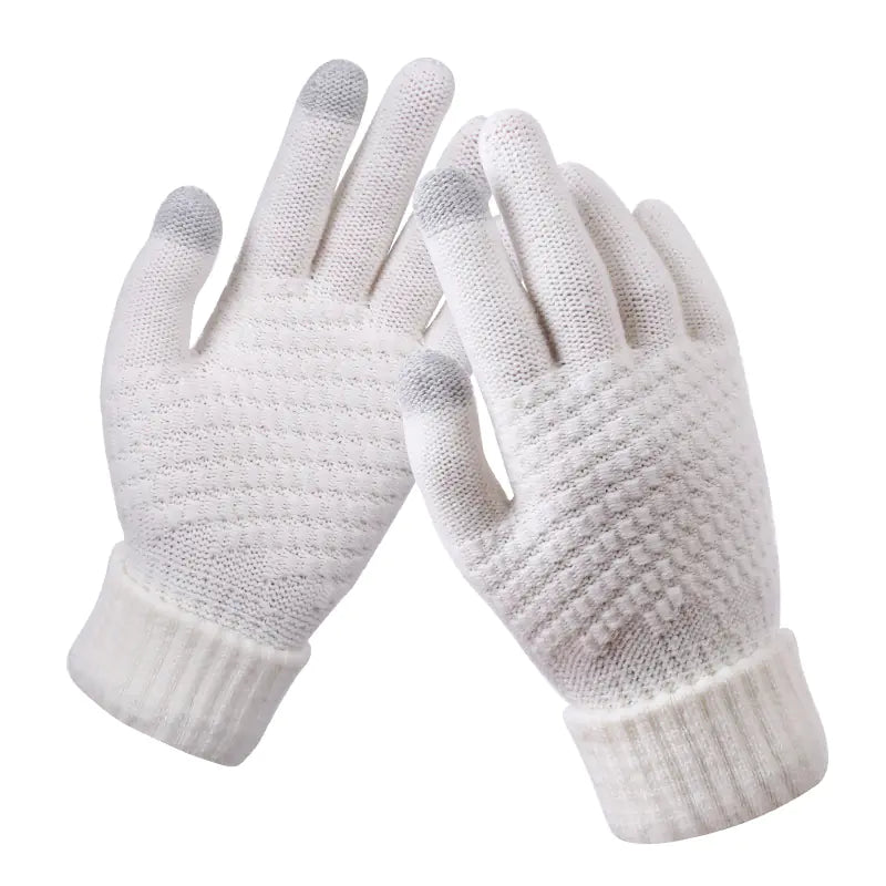Winter Knitted Touchscreen Gloves for Couples - Wholesale