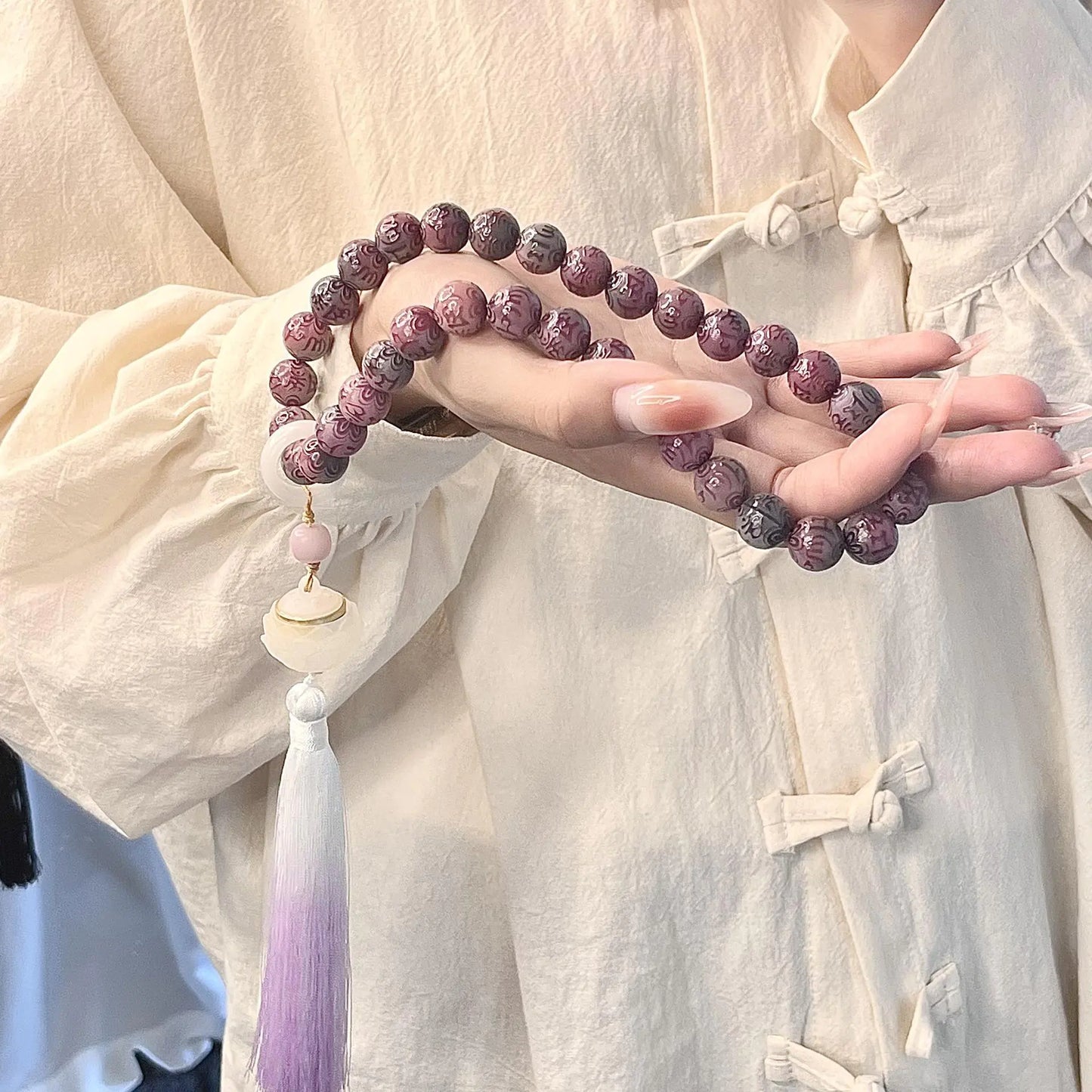 Bodhi Seed Prayer Beads Bracelet for Students