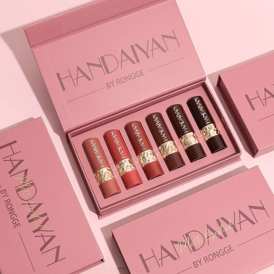 Natural Matte Lipstick Set in Easy Colors