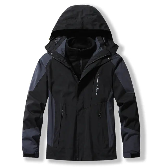 3-in-1 Waterproof Winter Jacket Set for Women