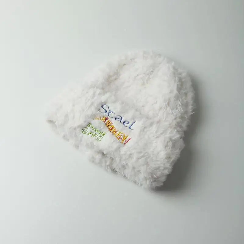 Warm Thick Woolen Hat for Women's Fashion