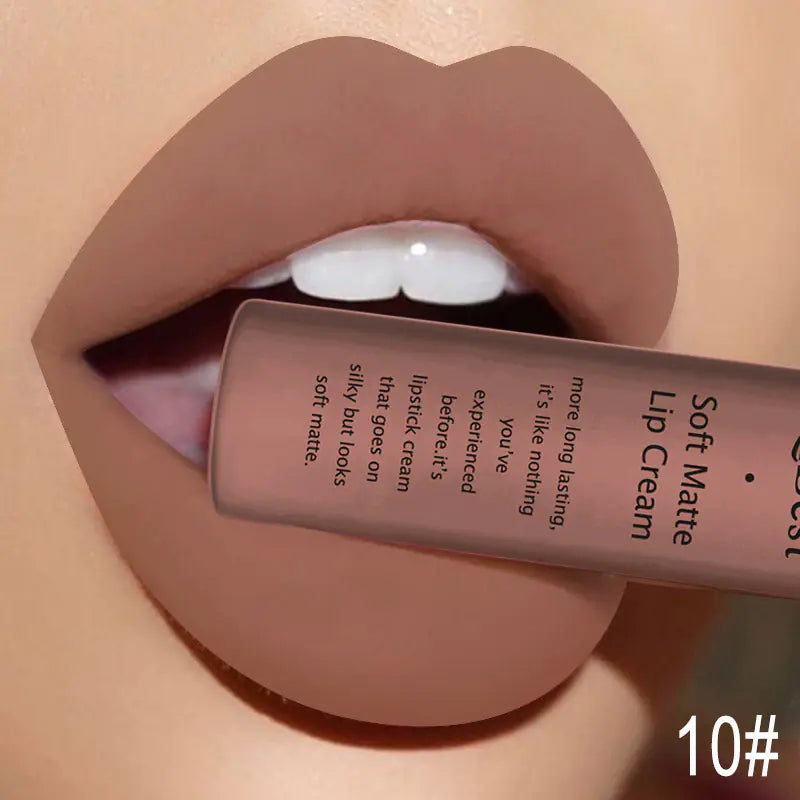 Matte Non-Stick Liquid Lipstick - Long-Lasting Gloss